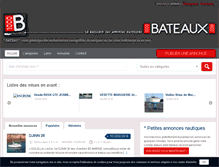 Tablet Screenshot of 1000bateaux.com